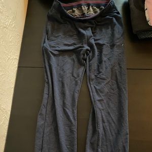 Navy Fleece Lounge Pants - Size Medium